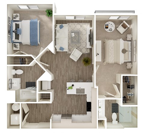 a floor plan image of the cortona in cortona, ca
